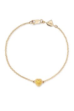 Add a pop of color to your wrists with our signature 14K Yellow Gold Heart-Shaped Cocktail Bracelet featuring colored enamel and lab-created gemstones. Due to the custom nature of this product, please allow 20 business days for production. These are final sale. Please note, this is sold as a single, complete earring. Stone & setting: 6.5mm, 6.5" total length, 14K Yellow Gold, Made in New York City Yellow Gold Heart Charm Bracelet In Fine Jewelry Style, Heart Cut Jubilee Bracelet Jewelry Gift, Adjustable Heart Cut Fine Jewelry, Yellow Gold Heart Charm Bracelet Fine Jewelry, Heart Cut Gemstone Bracelets For Gifts, Yellow Gold Heart Bracelet In Fine Jewelry Style, Heart Cut Bracelet With 17 Jewels As Gift, Yellow Gold Bracelets With Heart Charm, Yellow Gold Jubilee Heart Bracelet In Fine Jewelry