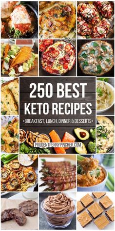 This is the ultimate collection of delicious keto recipes that will make you forget you are on a keto diet. There keto breakfast recipes, keto dinners, keto desserts, keto snacks and much more. #diet #keto #lowcarb #dinner #ketodinner #recipes Breakfast Keto Recipes, Delicious Keto Recipes, Breakfast Keto, Dinner Side, Low Carb Diets, Dinner Side Dishes, Low Carb Breakfast Recipes