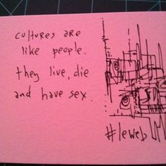 Hugh MacLeod - @GapingVoid on Twitter - a master of cartoons on the back of business cards (and more...)