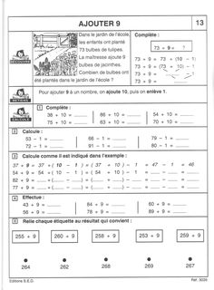 the french language worksheet for students to practice numbers and fractions in addition