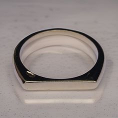 Flat Bar Rectangle Ring, Bar signet Ring for men, Chunky ring, Signet Pinky Jewelry, Black Ring, Signet women Ring, Men Signet ring Modern Everyday Rings With Rectangular Stone, Modern Everyday Ring With Rectangular Stone, Modern Rectangular Ring For Anniversary, Classic Rectangular Stackable Rings For Anniversary, Modern Stackable Rectangular Jewelry, Modern Adjustable Rectangular Rings, Modern Rectangular Stackable Jewelry, Stackable Rectangular Rings For Formal Occasions, Modern Oblong Jewelry For Anniversary