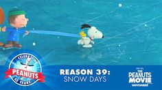 the peanuts movie snow days are coming to disney's hollywood studios on november 29