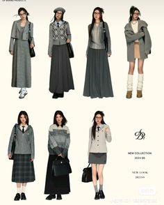 Fashion Aesthetics Types, Geek Chic Outfits, Simple Style Outfits, Long Skirt Outfits, Everyday Fashion Outfits, Autumn Outfits, Long Skirts, Modest Fashion Outfits, Geek Chic