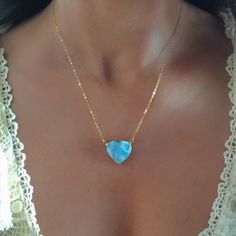 Excited to share this item from my #etsy shop: Larimar Heart Gold Necklace // Larimar Heart Necklace // Larimar Gold Necklace Spirit Quartz Necklace, Heart Gold Necklace, Caribbean Ocean, Full Moon Necklace, Larimar Necklace, Gold Moon Necklace, Turquoise Pendant Necklace, Black Onyx Necklace, Large Necklace