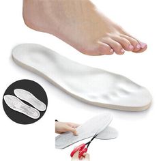 Find many great new & used options and get the best deals for New Pair Unisex Memory Foam Shoe Insoles Foot Care Comfort Pain Relief All Size at the best online prices at eBay! Free shipping for many products! Space Technology, Memory Foam Shoes, Shoe Inserts, Foot Health, Shoe Insoles, Deodorant, Memory Foam, Sport Shoes, Elastic