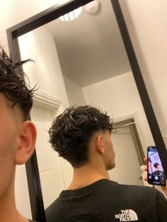 Braided Faux Hawk, Hair Types Men, Taper Fade Curly Hair, Faux Hawk Hairstyles, Low Fade Haircut