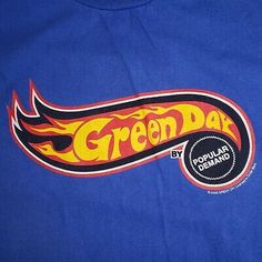 Rare Vintage 2000 Blue Green Day L T-Shirt Hot Wheels Style Logo Punk Hot Topic | eBay Logo Punk, T Shirt Picture, Green Day, Hot Topic, Blue Green, Fashion Inspo, Wheel, Mens Outfits, ? Logo