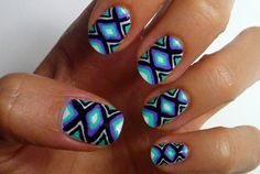 diamond Cross Nail Art, Cross Nails, Inspired Nails, Nail Polish Designs, Cool Nail Designs