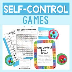 the self - control game for children to play with