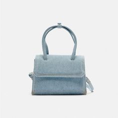 Denim Bag Blue Denim Bag With Top Carry Handle, Denim Blue Top Handle Bag, Denim Blue Bag With Top Carry Handle, Daily Use Denim Bags With Top Carry Handle, Denim Bags With Top Carry Handle For Daily Use, Blue Denim Shoulder Bag, Daily Use Top Handle Denim Shoulder Bag, Daily Use Denim Shoulder Bag With Top Handle, Blue Denim Top Handle Shoulder Bag