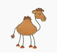 a camel is standing with its head turned to the side