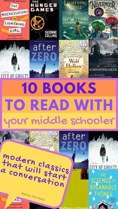 10 books to read with your middle schooler