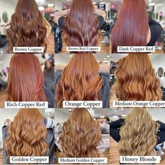 Different Types Of Copper Hair, Hair Color Ideas Ginger Copper, Burnett Copper Hair, Cute Colors For Short Hair, Copper Hair Red Undertone, Types Of Copper Hair Color, Summery Copper Hair, Red Vs Copper Hair, Natural Looking Red Hair Dye