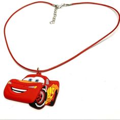 This Adorable Necklace Will Make Your Little One Jump With Joy! The Chain Is Made Out Of A Waxed Rope Cord. It Is About 18” Long And Has A Lobster Clasp And Extender For About 2 More Inches Of Length. Lightening Mcqueen Pendant Is Made Out Of Soft Pvc! Put A Smile On Your Little’s Face By Snagging One Of These! Bundle & Save All Jewelry Items Priced Under $20 Can Be Bundled 3 For $30 I Try To Ship Next Business Day Mix Or Match 100+ Love Notes Received I Am A Posh Ambassador Red Novelty Plastic Jewelry, Novelty Red Plastic Jewelry, Playful Red Adjustable Necklace, Red Novelty Jewelry For Birthday, Fun Red Adjustable Necklace, Fun Red Plastic Jewelry, Themed Red Necklace For Gifts, Themed Red Necklace For Gift, Red Themed Necklace For Gift