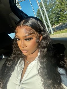 Wig Styles Side Part, Kash Doll Hairstyles, Quick Weave Hairstyles Half Up Half Down, Black Wig Hairstyles, Half Up Half Down Hair Black Women, Black Updo Hairstyles, Quick Hairstyles For Black Women, Lace Front Hairstyles, Wig Hairstyles Ideas Black Women