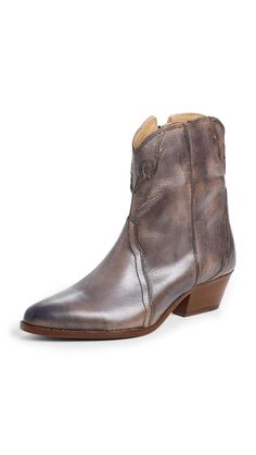 PRICES MAY VARY. Ankle Boot, Western Boot Free People Boots, Western Shoes, Rubber Patch, Cuban Heels, Western Booties, Free People Shoes, Western Boot, Leather Pulls, Western Boots