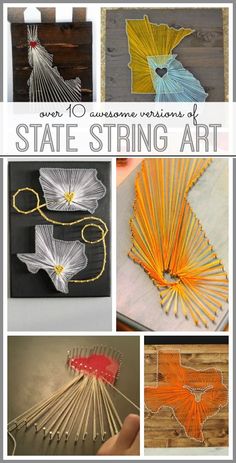 the state string art project is featured in this article