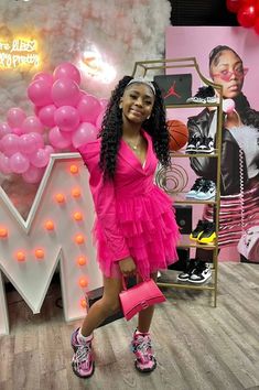 fall birthday outfit ideas 2021 Sneaker Ball Prom Outfit, Sneaker Ball Pink, Birthday Outfit For 14th Birthday, Pink Sneaker Ball Dresses, Pink Sneaker Ball Outfit, Sneaker Ball Black Women, Kids Sneaker Ball Party Outfit, Sneaker Ball Outfit Ideas Women, Sneaker Ball Dress Ideas