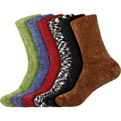 Now, order our super soft warm cozy fuzzy chenille socks. These ultra-soft cozy fuzzy socks can keep your feet warm, cozy and adorable all winter long! Your toasty toes will be thanking you for protection from cold floors. Wear a different pair every day or use as a stocking stuffer for your girlfriends! Option of 4 pair, 6 pair or 8 pair pack Two sizes: Size M/L fits women's shoe size 4-10 Size XL fits women's shoe size 10-13 Fiber Content: 99% polyester, 1% spandex Crew length Comfy and soft - Knit Slipper Socks, Luxury Socks, Vintage Socks, Fleece Socks, Bed Socks, Fluffy Socks, Vintage Chenille, Non Slip Socks, Bamboo Socks