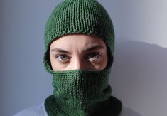 "Balaclava, face mask, ski mask, face cover, warmer.🔸 A store that is different! Hand-woven products, created in our studio with our own hands 🔸 Welcome to our announcement, you will find the best quality woven product here! Knitted balaclava, bag, hat, clothe - this is our world. A world where we create and sew handmade products specifically for the customer. The approval received from the local market made us decide to present our products to you - to the world community. For a community tha Wool Balaclava, Knitted Balaclava, Knitting Basics, Full Face Mask, Winter Walk, Ski Mask, Costume Hats, Wool Hat, Full Face