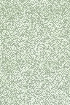 a green and white wallpaper with small dots