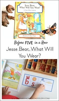 children's books and toys with the title before five in a row jesus bear, what will you wear?