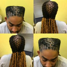 Styling Dreads, Retwist Locs Style, Rainbow Hair Color Ideas, Dreads Hairstyles