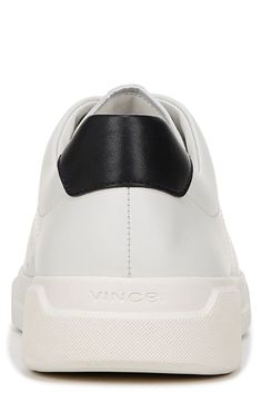 A low-top sneaker is textured with perforations and cushioned by a padded collar for all-day comfort. Leather upper/synthetic lining/rubber sole
 Imported Low-top Sports Sneakers With Embossed Logo, Mid-top Leather Sneakers With Embossed Logo, Modern Low-top Sneakers With Embossed Logo, Synthetic Sneakers With Embossed Logo For Sports, Sports Sneakers With Embossed Logo In Synthetic Material, Sports Sneakers With Embossed Logo In Synthetic, Synthetic High-top Sneakers With Embossed Logo And Round Toe, High-top Synthetic Sneakers With Embossed Logo And Round Toe, High-top Sneakers With Embossed Logo And Round Toe