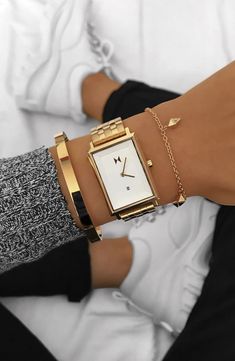 MVMT Signature Square Bracelet Watch, 24mm | Nordstrom Mvmt Watches Women, Classy Accessories, Ladies Bracelet Watch, Classy Watch, Vintage Watches Women, Bracelet Watches Women, Luxury Watch Brands, Beautiful Wallpaper, Girls Watches