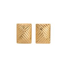 LINED GOLD – Heaven Mayhem Chic Gold Plated Clip-on Earrings For Formal Occasions, Trendy Yellow Gold Earrings For Formal Occasions, Chic Gold Earrings For Evening, Chic Gold Plated Earrings For Formal Occasions, Trendy Gold Earrings For Formal Occasions, Chic Gold-tone Earrings For Evening, Chic Gold Earrings For Formal Occasions, Trendy Gold Earrings For Evening, Chic Yellow Gold Clip-on Earrings For Evening