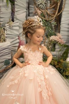 "Gorgeous peach flower girl dress with multilayered skirt, lace corset with buttons, lacing. Specially designed of unique girls dress pattern for your chic special occasions, wedding, birthday, first communion, pageant, bridesmaid party, Christmas. Item material: upper layer of the skirt - tulle with lace applique middle layer of the skirt - tulle lower layer of the skirt - taffeta corse t- satin with lace applique, lacing, buttons. Item colors: Peach Blush pink Size: 12m-2-3-4-5-6-7-8-9-10 The Pink Lace Bodice Dress For First Communion, Pink First Communion Ball Gown Dress, Pink First Communion Ball Gown, Pink Tulle Ball Gown For First Communion, Pink Ball Gown For First Communion, Pink Pageant Dress With Lace Bodice For Wedding, Pink Lace Bodice Pageant Dress For Wedding, Pink Lace Bodice Wedding Pageant Dress, Pink Sleeveless Tutu Dress For First Communion