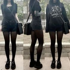 Simple Pastel Goth Outfits, Outfit Ideas Goth Punk, Sws Concert Outfit, Grunge Everyday Outfit, Cute Casual Goth Outfits, Bug Tights Outfit, 2015 Tumblr Aesthetic Outfits, Pierce The Veil Outfit Ideas, Alt Outfits Women