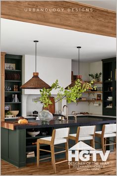 the kitchen is clean and ready for us to use in its new year's resolution