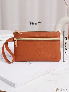 Bird in Bag - Stylish and Practical Travel Cellphone Bag: Handbag, Cardholder, ID Holder, Zipper Coin Purse - A Must-Have Womens Bag for Commuting and Traveling in Solid Color Leather Cellphone Bag, Zipper Coin Purse, Womens Bag, Outdoor Workouts, Shoulder Messenger Bag, Style Minimalist, Wallet Bag, Phone Wallet, Id Holder