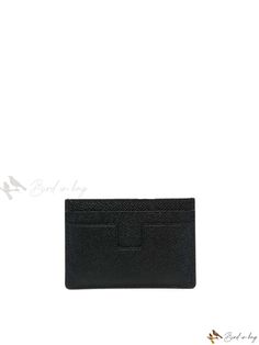 Bird in Bag - Elegant Black Leather Wallet Black Soft Leather Rectangular Wallet, Classic Black Wallets, Affordable, Black Textured Leather Rectangular Wallet, Black Leather Wallet Hand-stitched, Black Leather Wallet For On-the-go, Blue Wallet, Black Leather Wallet, Blue Bags, Leather Wallet