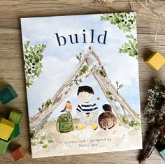 a children's book about build with wooden blocks