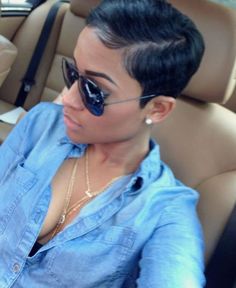 Short Natural Hair Styles, Short Hair Styles Pixie, Short Pixie, Love Hair, Pixie Hairstyles