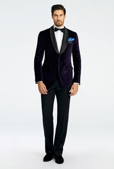 The perfect Custom Jacket in Harford Velvet Purple Tuxedo fabric. Shop a wide selection of Custom Suits, blue suits, gray suits, black suits & more at INDOCHINO. FREE Shipping on orders over $150. Dark Purple Suits For Men Velvet, Purple Velvet Blazer Men, Black Tie Wedding Guest Attire, Shawl Tuxedo, The Family Guy, Velvet Tuxedo Jacket, Creative Black Tie