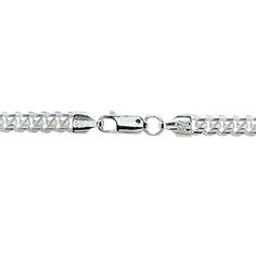 This good looking chain bracelet features durable Miami Cuban curb links. Wear it on its own as a simple bracelet or use it for stacking adding your chains or bracelets from your jewelry box. The curb chain is 7.5mm in the width and is 9-inches long. This fashion bracelet is crafted of fine sterling silver and secures with a lobster clasp. Product Details Metal Type sterling-silver Metal Stamp 925-sterling Weight 25 Length 9IN Width 7.5MM Clasp Type lobster-claw Chain Type curb Chain Length 9 Link Chain Bracelet, Miami Cuban, Simple Bracelets, Adjustable Necklace, Gold Chain Necklace, Delicate Necklace, Chains For Men, Chain Link Necklace, Curb Chain