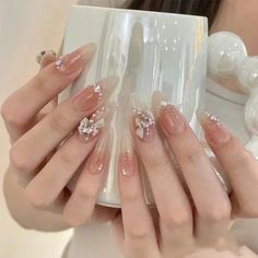 44670589534425 Nagel Tips, Nail Type, Manicure Diy, Fake Nails With Glue, Nail Length, Nailed It, False Nail, Diy Manicure, Nail Art Tools