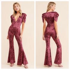 Brand New Without Tags Nwot Brand: Free People Item: Jumpsuit Item Name: Rosaline Jumpsuit Size: S, Small Condition: Brand New, No Tags, Missing Belt Color(S): Magenta, Blackberry, Floral Purple Fitted Jumpsuits And Rompers For Party, Fitted Purple Jumpsuits And Rompers For Night Out, Fitted Purple Jumpsuits And Rompers For Date Night, Fitted Purple Jumpsuits And Rompers For Spring, Sleek Boots, Purple Jumpsuit, Free People Jumpsuit, Free People Romper, Jumpsuit Navy Blue