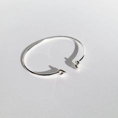 Duo Double Knot Adjustable Bangle Bracelet Sterling Silver Bangle Bracelet, Knot Bangle, Silver Bangle Bracelet, Sterling Silver Bangle, Silver Bangle Bracelets, Sterling Silver Bangles, Silver Bangle, Silver Bangles, Jewelry Diy