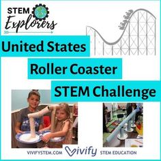 <p>Go on a thrilling ride with this complete lesson! Read the letter from fictitious travel guides explaining the invention of the roller coaster in the United States. Students will first learn about different forms of energy, including potential and kinetic, with a detailed demonstration along with learning about the science involved in riding a roller coaster. Then, using the engineering design process, student teams are tasked with designing a roller coaster to get a ball into a cup! Students Stem Family Night, Kid Roller Coaster, Engineering Design Challenge, Science Demonstrations, Stem Activities For Kids, Explorers Activities, Stem Careers, Stem Lesson, Engineering Design Process