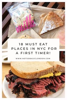 18 Must Eat Places in NYC For A First Timer! #newyorkfood #visitnewyork #newyorkfoodie #NYC #foodtravel #musteatnewyork #newyorkfoods Places In Nyc, Nyc Vacation, New York City Christmas, New York City Vacation, New York Vacation, Nyc Baby, Voyage New York, Visit New York City, New York Food