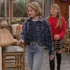 Full House Outfits, Stephanie Tanner, Dj Tanner, Cher Horowitz, 80s And 90s Fashion, Tv Fashion