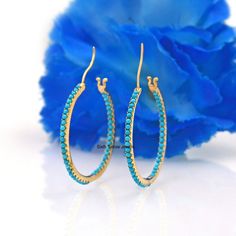 Turquoise Big Huggie Hoop Earrings, Turquoise Large Hoop Huggies Earrings, Gemstone Big Huggie Earrings, Pave Large Huggies Earrings ITEM     D E T A I L S : ✦  Name :  Huggies Hoop ✦  Metal :  925 Silver ✦  Size : 35mm ✦  Stone :  Select the Variations  ✦  Quantity 1 Pair ✦  Our all design are made to order. We need 6 to 8 days for making and delivery to depend on the shipping method you select. ✦ Product & gemstone weight may vary from actual products. ✦  All are designed and handmade in-house by me and team with precision, Perfect craftsmanship and strong interest! ✦  We are continuously listing new products in our store. So keep coming back to see more great updates in the store. ✦  Wholesale orders With Custom are welcome to message me for pricing information. ✦  Product color may sli Elegant Turquoise Hoop Earrings, Turquoise Hoop Earrings As A Gift, Turquoise Hoop Earrings For Gift, Turquoise Hoop Pierced Earrings, Turquoise Hoop Jewelry, Elegant Turquoise Hypoallergenic Hoop Earrings, Turquoise Hoop Jewelry With Matching Earrings, Turquoise Pierced Hoop Earrings, Elegant Nickel-free Turquoise Hoop Earrings