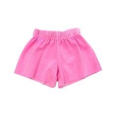 Firehouse Kids Neon Pink Shorts. Shorts With Built-in Shorts For Playwear, Sporty Bottoms With Built-in Shorts For Playwear, Pink Cotton Pajama Shorts For Playwear, Casual Pink Short Bloomers, Casual Pink Cotton Bloomers, Pink Short Bottoms For Playwear, Spring Playwear Summer Style Bottoms, Summer Style Bottoms For Spring Playwear, Cotton Bottoms For Summer Playwear