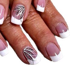 Gel Nails French Manicure, Manicure Classy, French Manicure Nail Art, Classy Art, Unghie Nail Art, Art Designs Ideas, Manicure Nail Art