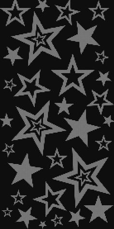 a black background with white stars on it