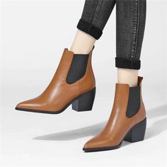 Tamara Women's High Heel Ankle Booties | Ultrasellershoes.com – Ultra Seller Shoes Trendy Chelsea Boots With Pointed Toe And Reinforced Heel, Trendy Chelsea Boots With Reinforced Heel And Pointed Toe, Trendy Chelsea Boots With Stacked Heel And Pointed Toe, Fall Chelsea Boots With Reinforced Heel And Pointed Toe, Spring Chelsea Boots With Reinforced Heel And Pointed Toe, Brown Pointed Toe Chelsea Boots With Stacked Heel, Brown Chelsea Boots With Pointed Toe And Stacked Heel, Pointed Toe Chelsea Boots With Stacked Heel, Martin Boots With Pointed Toe For Work